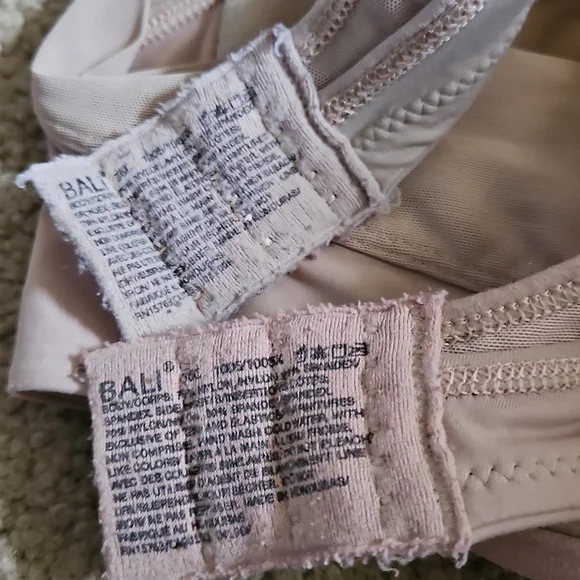 Bali 8 Assorted Lace & Solid Bras 36C Bundle - Picture 9 of 14